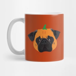 Pumpkin Pug Mug